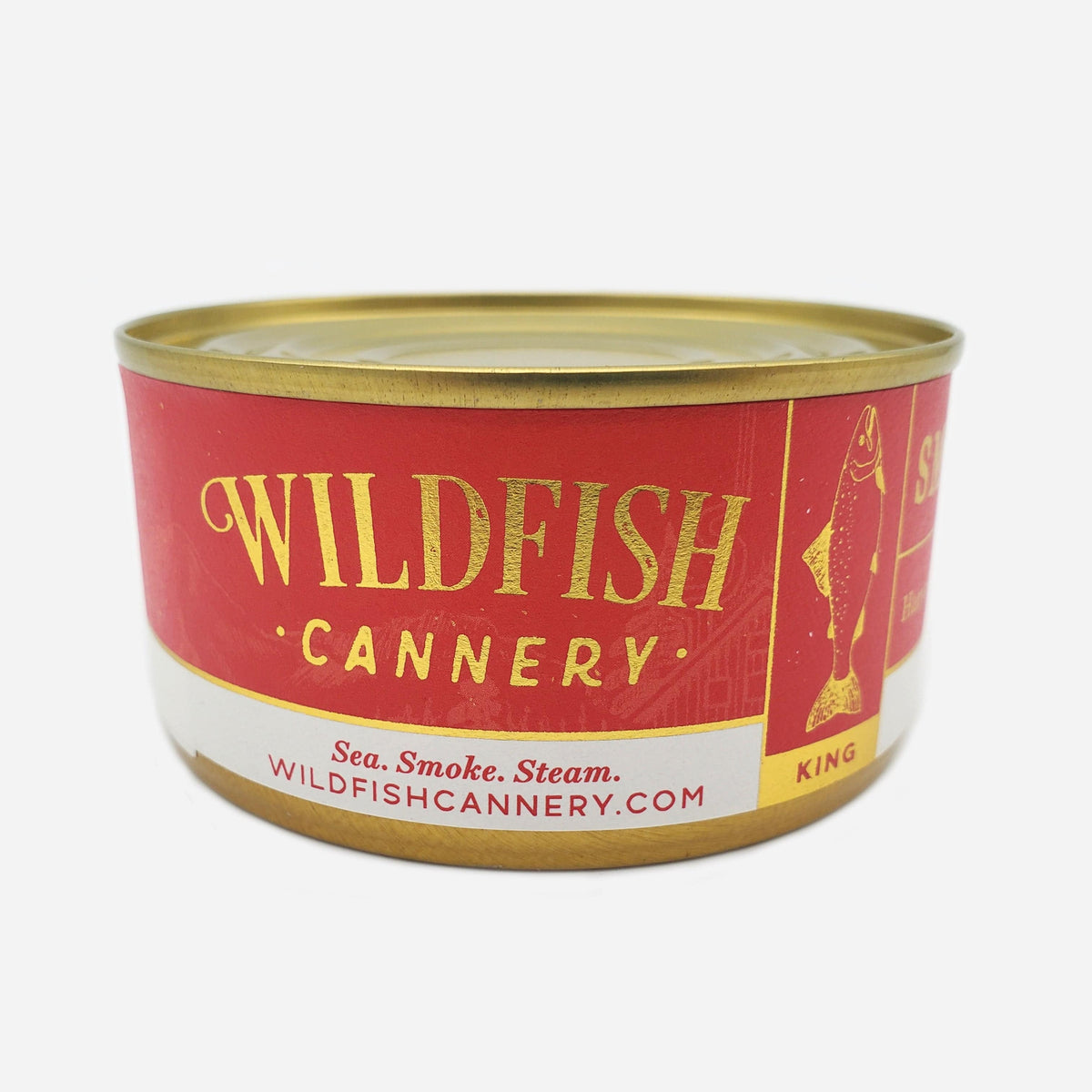 Wildfish Cannery Smoked King Salmon 6oz — Blue Heron French Cheese Co.
