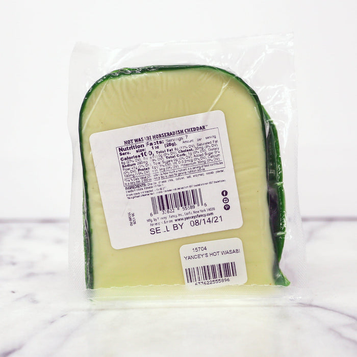 Yancey's Fancy Cheese - Hot Wasabi Horseradish Cheddar 7.6oz